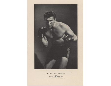 KIRK DOUGLAS IN RING LARDNER