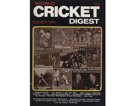 WORLD CRICKET DIGEST - NO.1