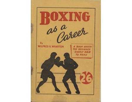 BOXING AS A CAREER