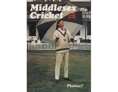 MIDDLESEX CRICKET  - PLUVIUS?