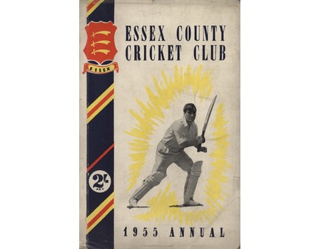 ESSEX COUNTY CRICKET CLUB ANNUAL 1955