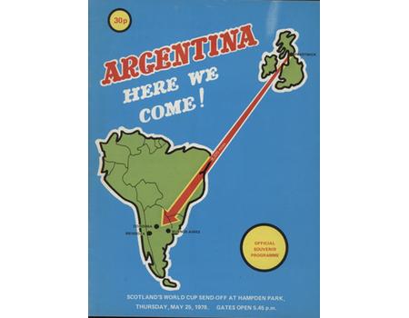 ARGENTINA HERE WE COME! - SCOTLAND