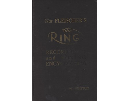 THE RING RECORD BOOK AND BOXING ENCYCLOPEDIA 1967