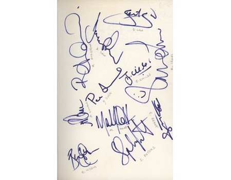 ESSEX COUNTY CRICKET CLUB: THE OFFICIAL HISTORY (MULTI SIGNED X 46 - INCLUDING GEOFF HURST, COOK, GOOCH)