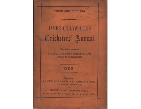 JAMES LILLYWHITE