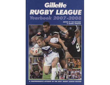 GILLETTE RUGBY LEAGUE YEARBOOK 2007-2008