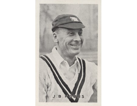 JACK HOBBS (SURREY & ENGLAND) CRICKET POSTCARD
