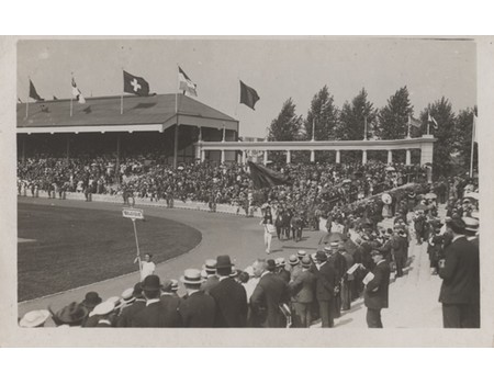 ANTWERP OLYMPIC GAMES 1920 (OPENING CEREMONY - PARADE OF NATIONS) POSTCARD