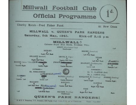 MILLWALL V QUEEN