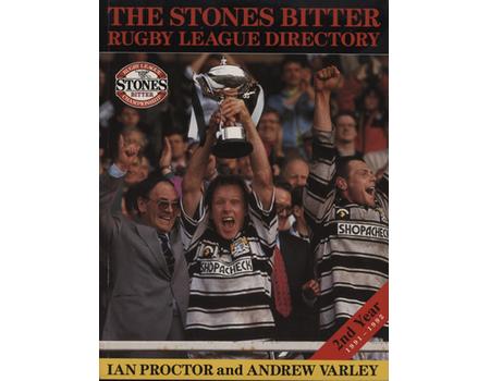 THE STONES BITTER RUGBY LEAGUE DIRECTORY 1991-1992
