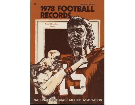 THE OFFICIAL NATIONAL COLLEGIATE ATHLETIC ASSOCIATION FOOTBALL RECORDS 1978