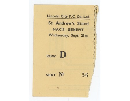 LINCOLN CITY XI V MAC