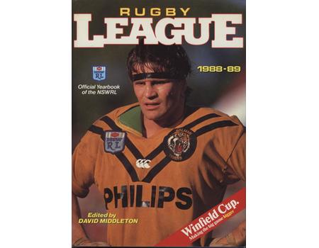 RUGBY LEAGUE 1988-89 - OFFICIAL YEARBOOK OF THE NEW SOUTH WALES RUGBY LEAGUE
