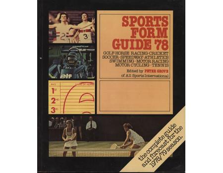 SPORTS FORM GUIDE 78