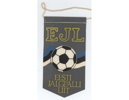 ESTONIAN FOOTBALL ASSOCIATION PENNANT (EESTI JALGPALLI LIIT)