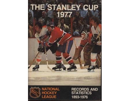 THE STANLEY CUP 1977