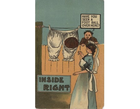 FOOTBALL CARTOON POSTCARD