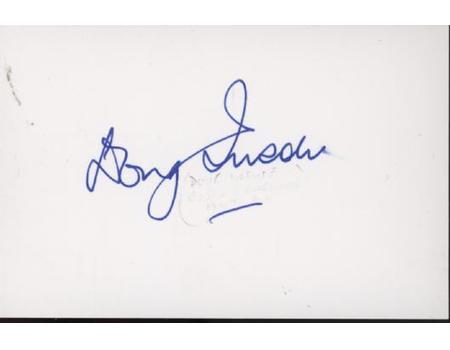 DOUG INSOLE (ENGLAND & ESSEX) CRICKET AUTOGRAPH