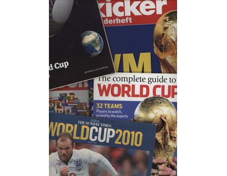 WORLD CUP 2010 - COLLECTION OF MAGAZINES AND SUPPLEMENTS  (12 ITEMS)