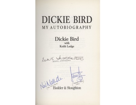DICKIE BIRD: MY AUTOBIOGRAPHY