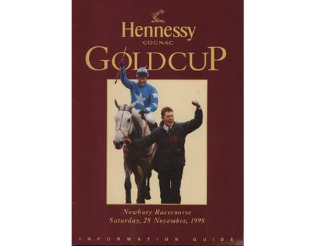 HENNESSY GOLD CUP 1998 - INFORMATION GUIDE