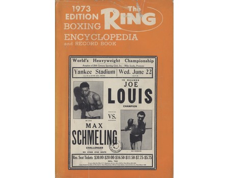 THE RING RECORD BOOK AND BOXING ENCYCLOPEDIA 1973