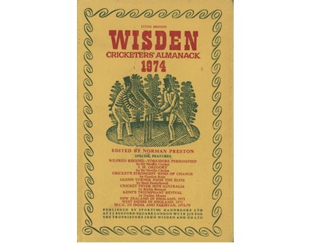 WISDEN CRICKETERS