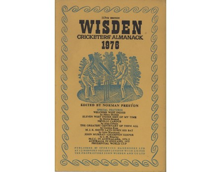 WISDEN CRICKETERS