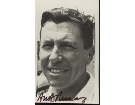ANTON MURRAY (SOUTH AFRICA) SIGNED CRICKET PHOTOGRAPH