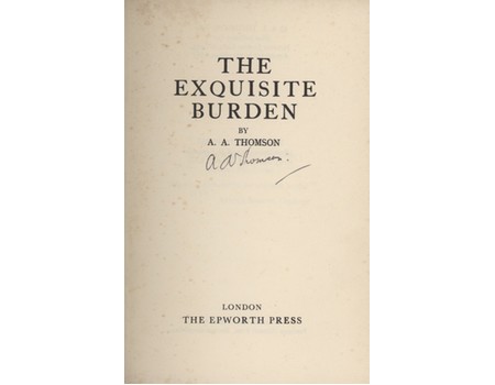 THE EXQUISITE BURDEN