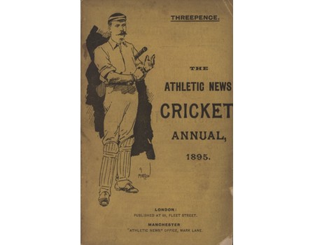 ATHLETIC NEWS CRICKET ANNUAL 1895