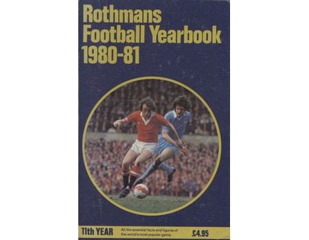 ROTHMANS FOOTBALL YEARBOOK 1980-81