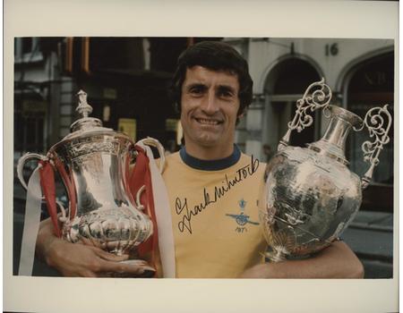 FRANK MCLINTOCK (ARSENAL) SIGNED PHOTOGRAPH 