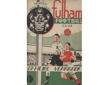 THE FULHAM FOOTBALL CLUB YEAR BOOK, SEASON 1949-50