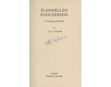 FLANNELLED FOOLISHNESS: A CRICKETING CHRONICLE