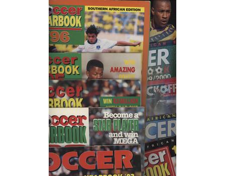 SOCCER YEARBOOK 1992-2014/15. SOUTHERN AFRICAN EDITION (25 EDITIONS IN TOTAL)