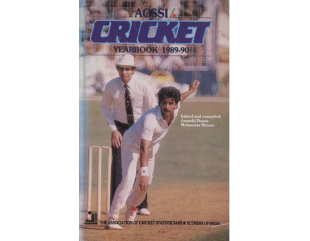 ACSSI CRICKET YEARBOOK 1989-90