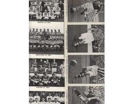 SPORTING MIRROR LETTER CARDS - FOOTBALL TEAMS AND STARS 1948/49 SEASON (13 ITEMS)