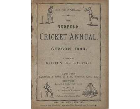 THE NORFOLK CRICKET ANNUAL 1894