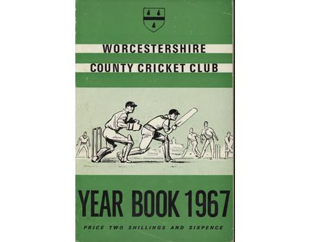 WORCESTERSHIRE COUNTY CRICKET CLUB YEAR BOOK 1967