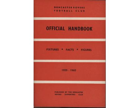 DONCASTER ROVERS FC 1959-60 OFFICIAL HANDBOOK