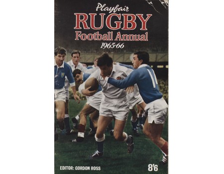 PLAYFAIR RUGBY FOOTBALL ANNUAL 1965-66