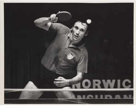 ISTVAN JONYER (HUNGARY) TABLE TENNIS PHOTOGRAPH