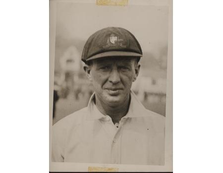 ALAN KIPPAX (AUSTRALIA) CRICKET PHOTOGRAPH
