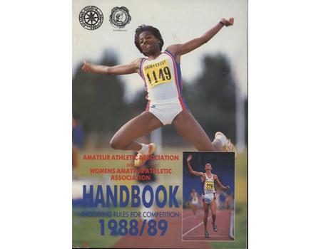 AMATEUR ATHLETIC ASSOCIATION AND WOMENS ATHLETIC ASSOCIATION HANDBOOK 1988/89
