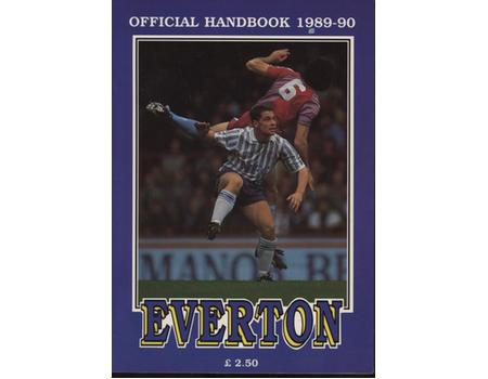 EVERTON 1989-90 OFFICIAL HANDBOOK
