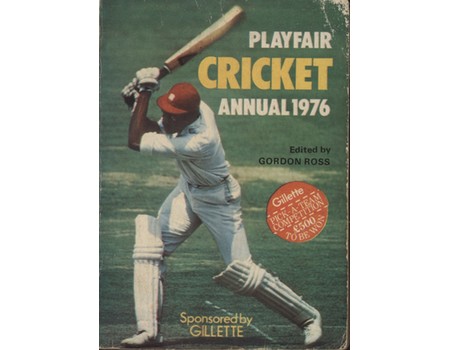 PLAYFAIR CRICKET ANNUAL 1976