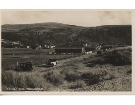 FAIRBOURNE GOLF CLUB (GWYNEDD) GOLF POSTCARD