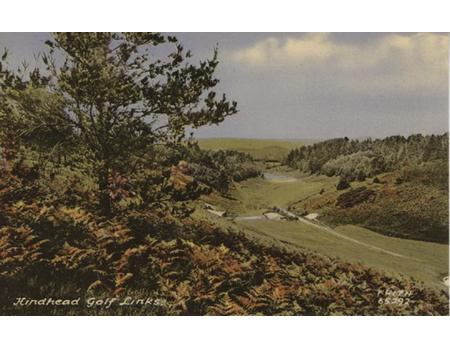 HINDHEAD GOLF CLUB (SURREY) GOLF POSTCARD