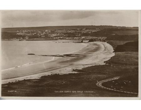 CULLEN GOLF COURSE (MORAY) GOLF POSTCARD
